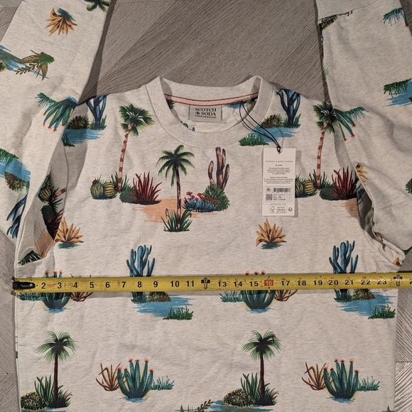 Scotch & Soda Amsterdam Sweatshirt Men's Size XXL Graphic Print Weekend Edition - Picture 5 of 11